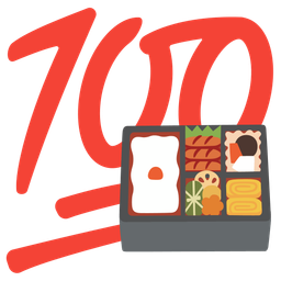 hundred points and bento box