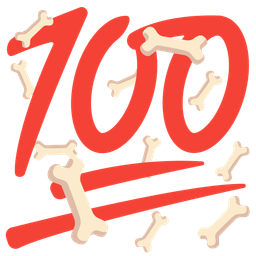 hundred points and bone