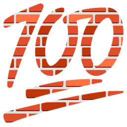 hundred points and brick