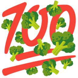 hundred points and broccoli