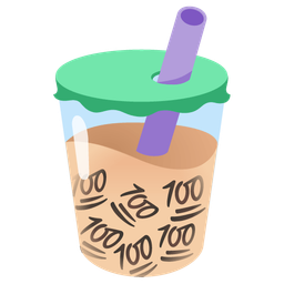 hundred points and bubble tea