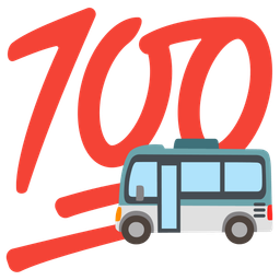 hundred points and bus