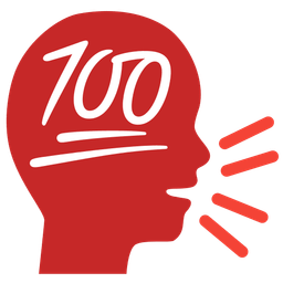 hundred points and busts in silhouette