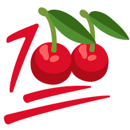 hundred points and cherries