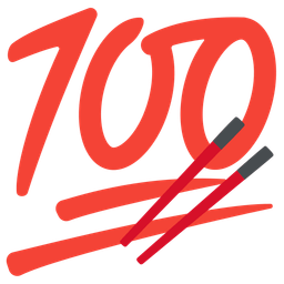 hundred points and chopsticks