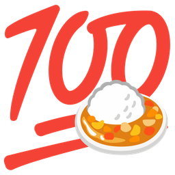 hundred points and curry rice