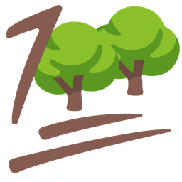 hundred points and deciduous tree