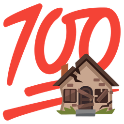 hundred points and derelict house