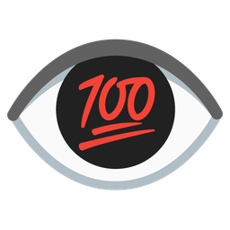 hundred points and eye