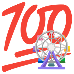 hundred points and ferris wheel