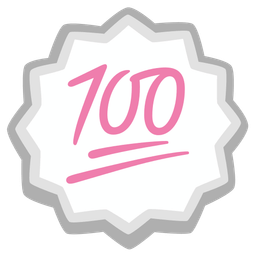 hundred points and fish cake with swirl