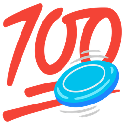 hundred points and flying disc