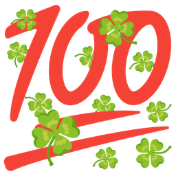 hundred points and four leaf clover