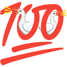 hundred points and goose