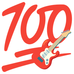 hundred points and guitar