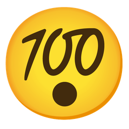 hundred points and hushed face