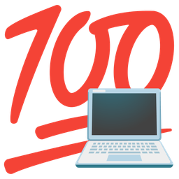 hundred points and laptop