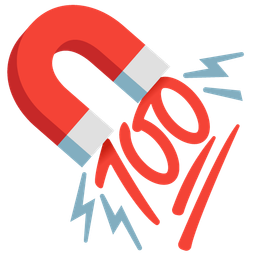 hundred points and magnet