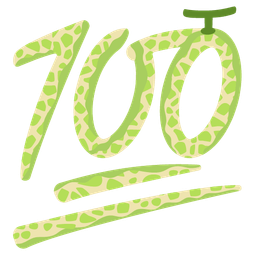 hundred points and melon