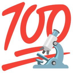 hundred points and microscope