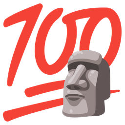hundred points and moai