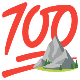 hundred points and mountain