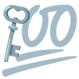 hundred points and old key