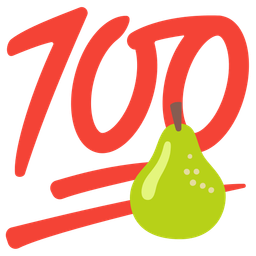 hundred points and pear