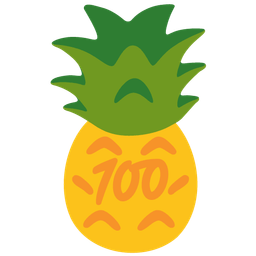 hundred points and pineapple