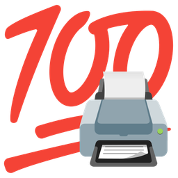 hundred points and printer