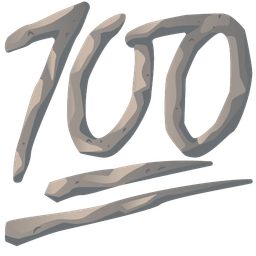 hundred points and rock