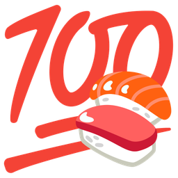 hundred points and sushi