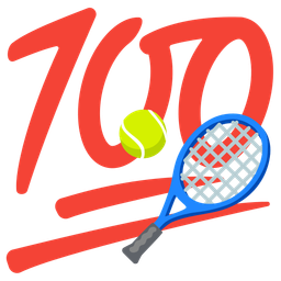 hundred points and tennis