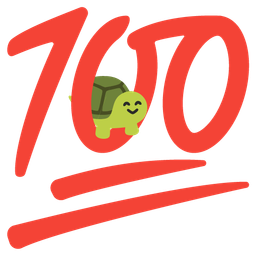 hundred points and turtle