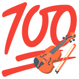 hundred points and violin