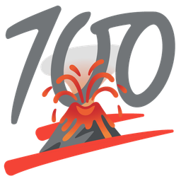 hundred points and volcano