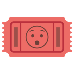 Hushed face and Admission tickets