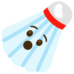 Hushed face and Badminton