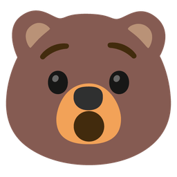 Hushed face and Bear
