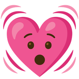 Hushed face and Beating heart