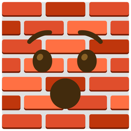 Hushed face and Brick