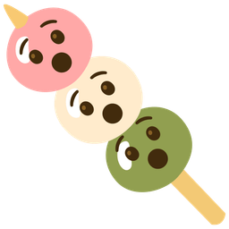 Hushed face and Dango