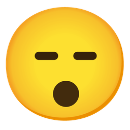 Hushed face and Expressionless face