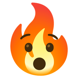 Hushed face and Fire