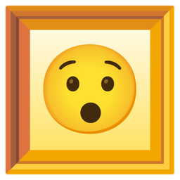 Hushed face and Framed picture