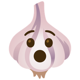 Hushed face and Garlic