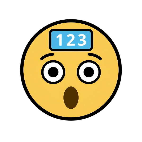 Hushed face and Input numbers