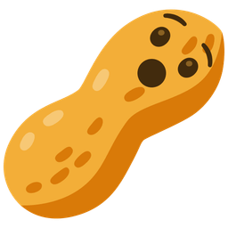 Hushed face and Peanuts