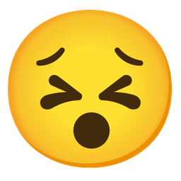 Hushed face and Persevering face