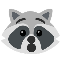 Hushed face and Raccoon